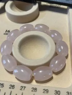 天然石　ローズクォーツ　ブレスレット　パワーストーン