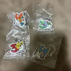 ポケモン30周年 メタルチャームマスコット　ガチャ 4つセット ピカチュウ
