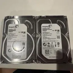HGST 2011 年製 3.5 2TB HDD 2 個(ジャンク相当 - メルカリ