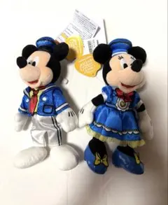 東京ディズニーリゾート ミッキー ミニー ぬいぐるみバッジ　ドナパル