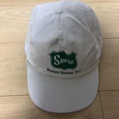 Sawan Seeds ベースボールキャップ ホワイト