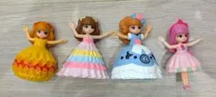 マクドナルド ハッピーセット 着せ替えリカちゃん 4体セット