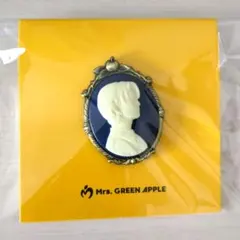 Mrs. GREEN APPLE バベルの塔 カメオ風ピンバッジ