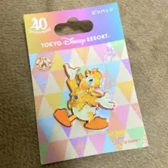 ディズニーランド 40周年 ピンバッジ デイジー