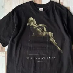 90s William Wegman ヴィンテージ アートTシャツ XL 古着