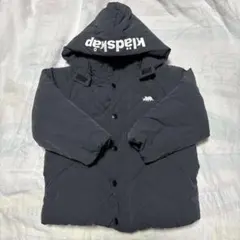 klädskaap 黒 フード付きダウンコート