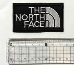 ❷点 THE NORTH FACE 刺繍口ゴ ワッペン 黒/白 ブルー グレー