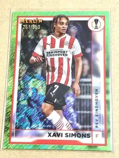 350シリ TOPPS MERLIN CHROME UEFA シャビ・シモンズ