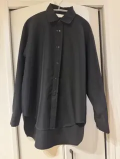 NEONSIGN ブラック シャツ　size44のサムネイル