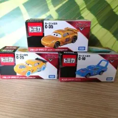 カーズ　トミカ 25台　 ＋少し大きめのメーター＋プレーンズ３つ　まとめ売り カーズ トミカ C-37 メーター(プレジデントタイプ)｜カーズ