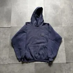 old adidas USA製 パーカー フェード 短丈 ボックスシルエット