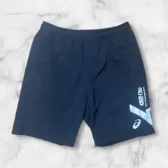 asics ブラックショートパンツ XL