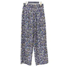 J*Y様 URBAN RESEARCH DOORS 花柄 ワイドパンツ　ネイビー