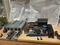 Nゲージ 鉄道模型 ストラクチャー 建物セットのサムネイル