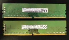 SKハイニックス DDR4 2666 メモリ 8GB×2枚（計16GB) デスクのサムネイル