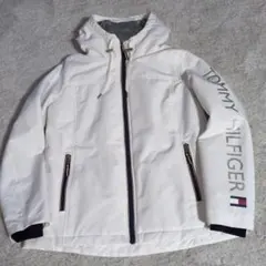 新品 TOMMY HILFIGER ホワイトダウンジャケット 裏ボア Mサイズ