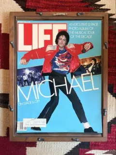 ビンテージLIFEマガジン表紙 切り抜きMichael Jackson 1984 - メルカリ