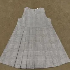 あ*ん様 チェック柄　フォーマルワンピース 100cm