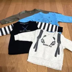 ベビー　トレーナー　80 4枚セット　まとめ売り