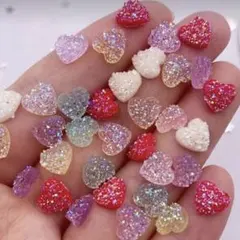 【43】ネイルパーツハート50個