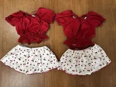 アプレレクール　水着　セパレート　2着セット　双子