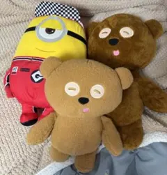 【プライズ限定】ミニオン ティム ぬいぐるみ 3点セット