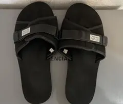 SUICOKE スイコック スポーツサンダル フラット スエード ネイビー 28 