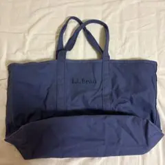 L.L.Bean ネイビー トートバッグ