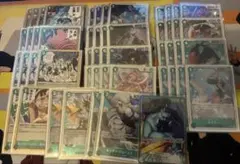 リーダーパラレル　緑ジンベエ　構築済みデッキ+入れ替えパーツ　ワンピースカード