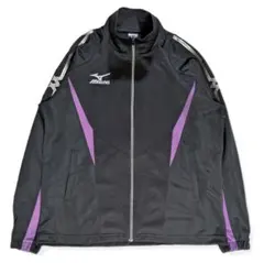 MIZUNO ミズノ　MCライン トラックジャケット ジャージ　Ｓ ブラック 黒