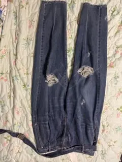 doublet DAMAGED SILK DENIM PANTS M 定価3万のサムネイル