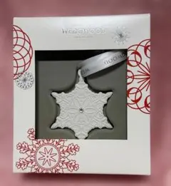 Wedgwood クリスマスの雪の結晶型オーナメント