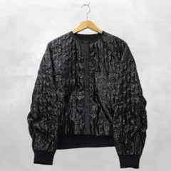 K.T キヨコタカセ シャイニーふくれジャカード ブルゾン ジャケット 9