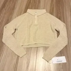 MY NET SHORT POLO KNIT エクリュ