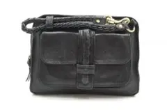 BOTTEGA　レザー クロスボディバッグ