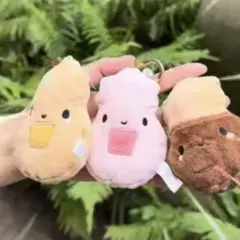 Honolulu Cookie ぬいぐるみキーホルダー 3種セット Honolulu Cookie ぬいぐるみキーホルダー 3種セット - メルカリ