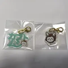 ちいかわ　カブトムシ　アクリルチャーム2種セット
