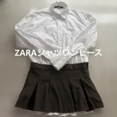 ZARA シャツワンピース　M