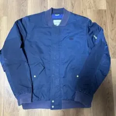 LACOSTE ボンバージャケット　中綿　ダウン ネイビー