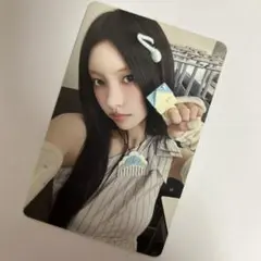 ILLIT ユナ NOT CUTE ANYMORE weverse 特典 トレカ