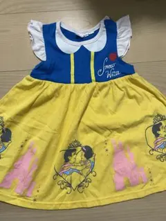 【まとめ売り】ディズニー白雪姫とアリスのワンピース2点セット　80