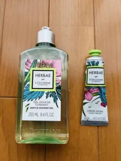 HERBAE by L'Occitane シャワージェル＆ハンドクリームセット