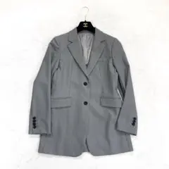 23区 オンワード樫山 千鳥格子 ダブルテーラードジャケット 36 ダブルボタン