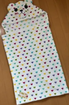 《希少‼︎》セシルマクビー 子供から大人まで使えるポンチョ カラフル可愛いクマさんのサムネイル