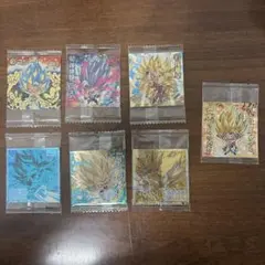 ドラゴンボール 超戦士シールウエハース 7枚セットのサムネイル