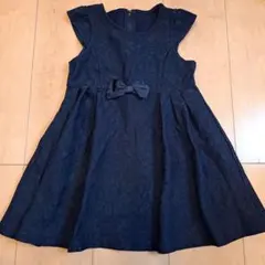 anyFAM ネイビー レース ワンピース 110