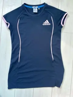 adidas Climalite 半袖Tシャツ ネイビー