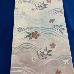 名古屋帯 波上吹寄裂