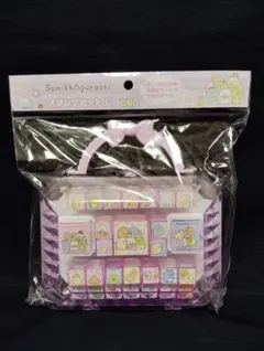 新品未開封 すみっコぐらし スタンプセット(L)　26柄　インク赤＆青