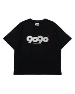 9090 半袖Tシャツ セットアップ ブラック ラインストーン グリッター 9090 半袖Tシャツ セットアップ ブラック ラインストーン グリッター